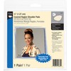 Dritz 1/2" Covered Raglan, 1 Pair, Beige Shoulder Pads, 1/2-Inch,