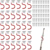 Garden Tool Holder Metal Hooks, Pack of 30 Tool Holders,
