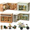 Miniature House Kit DIY Miniature Dollhouse Kit with Furnitures 3D