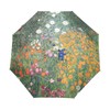 AHOMY Gustav Klimt Flower Garden Auto Open Close Folding Travel
