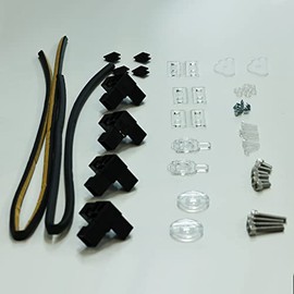 BUCATSTATE Hamster cage accessories,Set of parts for mounting metal cages