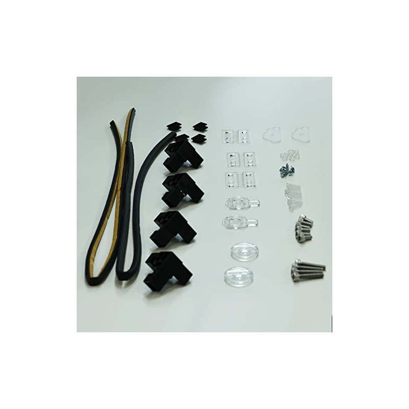 BUCATSTATE Hamster cage accessories,Set of parts for mounting metal cages