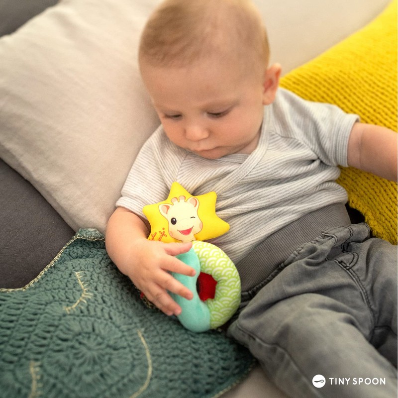 Sophie la Girafe Sense & Soft Rattle with Beads Rattle