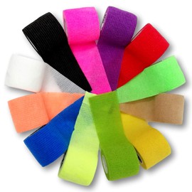 LisaCare Cohesive Bandage - Self-Adhering, Elastic, 5 cm Wide for People and Animals - Fixing Bandage for Sports Work Riding with Choice of Colours and Designs