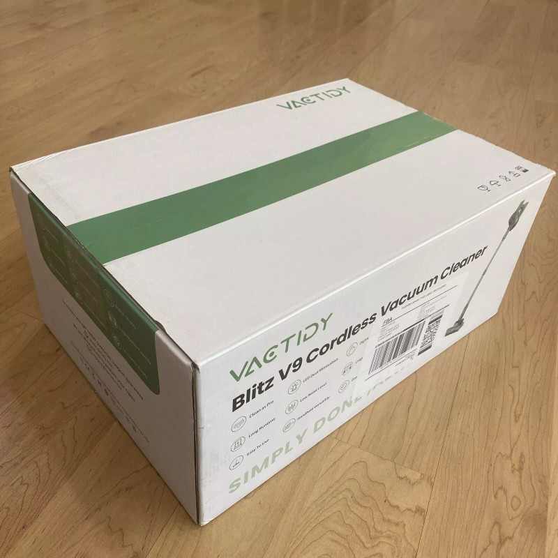 VAOTIDY V9 Cordless Vacuum Cleaner, 30Kpa Powerful Suction with Brushless