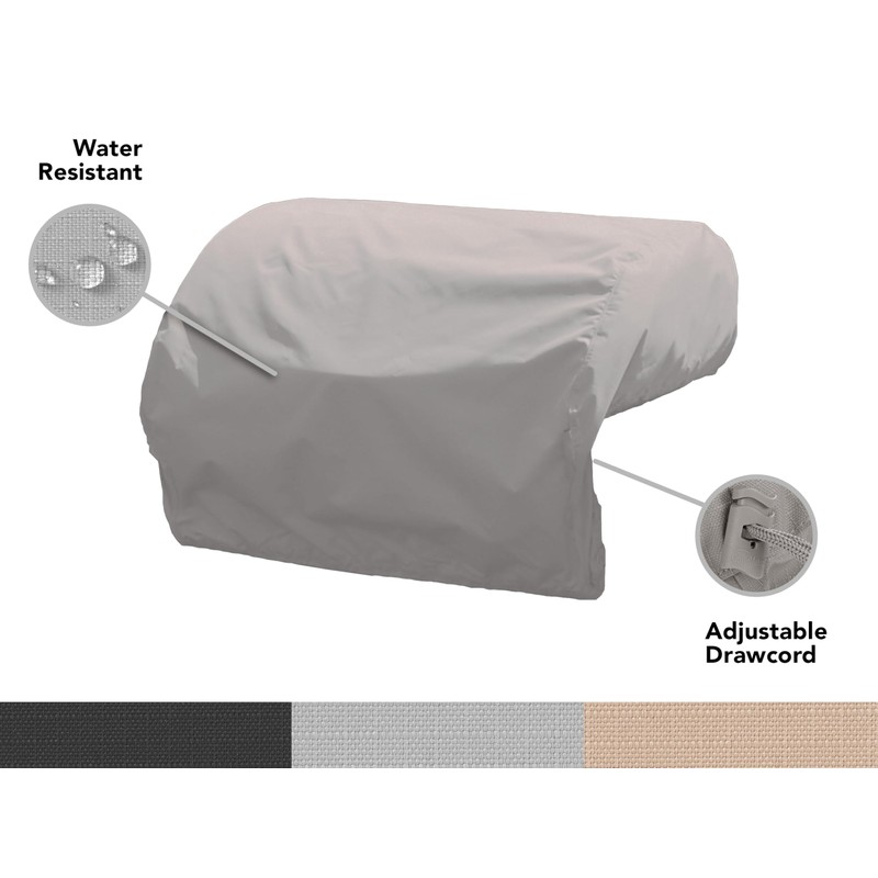 Covermates Built–in Grill Cover - Heavy-Duty Polyester, Weather Resistant, Drawcord