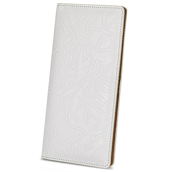 FALAN MULE Leather Women's Wallets, Multi-Function Slim Bifold Zipper Clutch