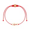 KARMA AND LUCK Red String Bracelet for Women, Adjustable Drawstring