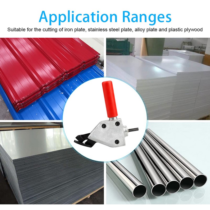 QANYEGN Electric Metal Sheet Cutter, Metal Cutting Tools, Steel Iron