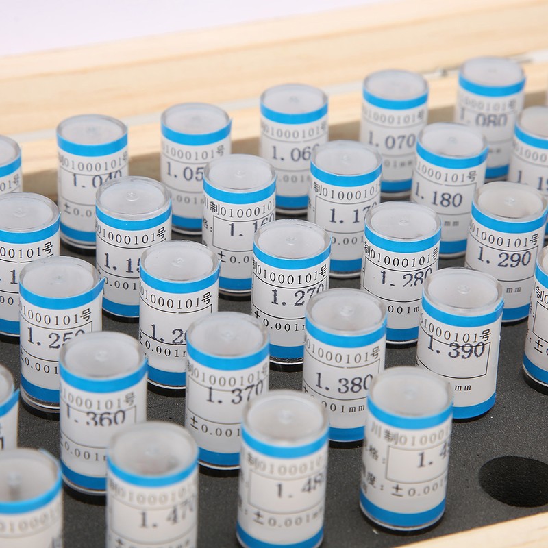 50pcs 1-1.49mm Plug Pin Gage Set 0.001mm Tolerance Bearing Steel