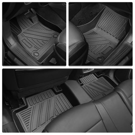 Car Floor Mats & Backrest Mat & Cargo Liner Fit for 2023-2025 Infiniti QX50 All Weather Protectors TPE Rubber 2023 2024 2025 Infiniti QX50 Accessories (Fit 2023-2025 QX50 Full Set)