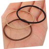 Baluue 100pcs High Elastic Hair Ties for Women Ponytail Holders