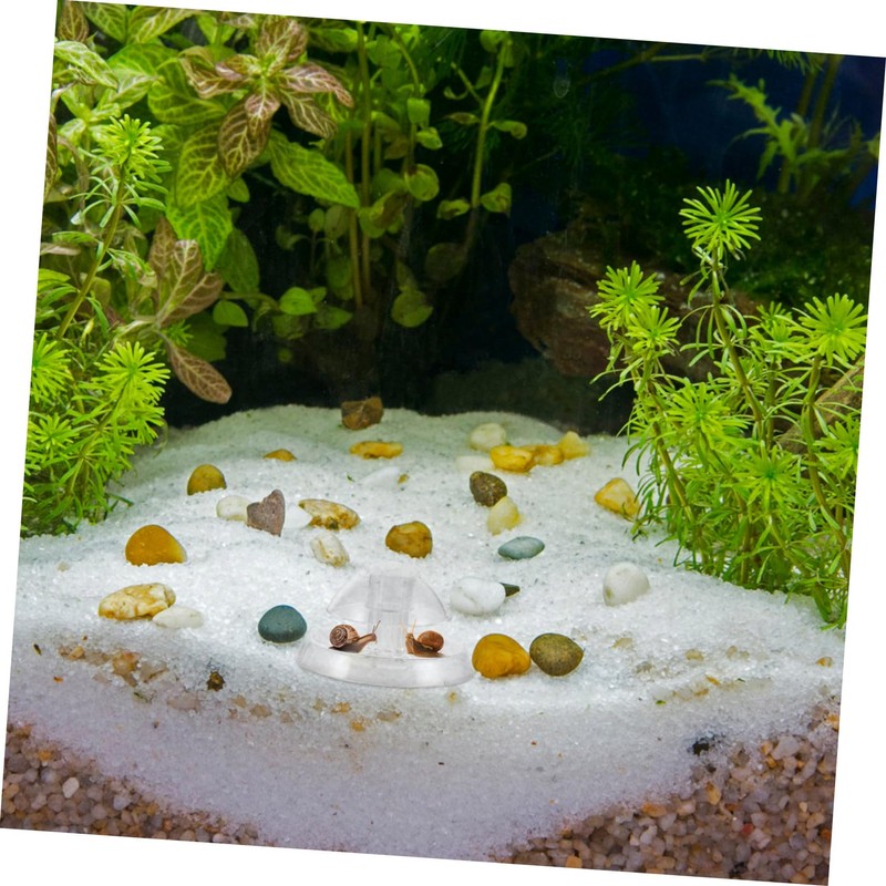 WOONEKY Aquarium Snail Catcher Practical Plastic Snail Trap for Freshwater