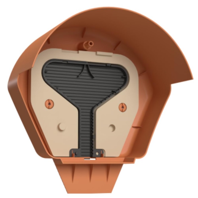 Manthorpe Slate Grey Bat Ridge Roost Box Home Half Round