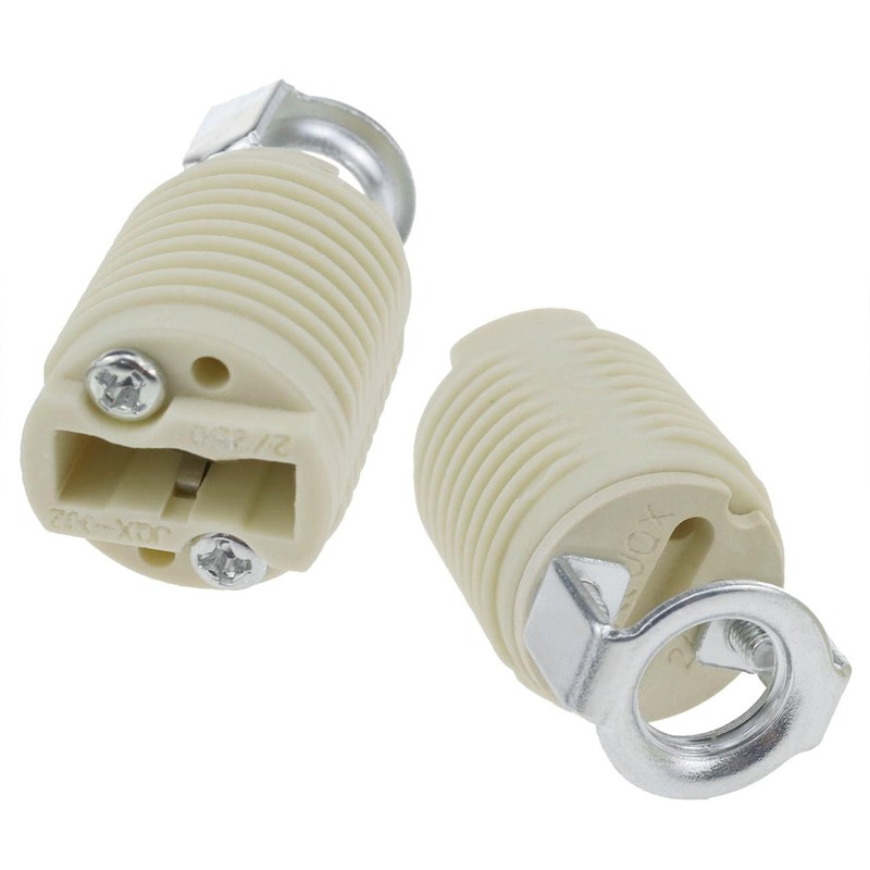 zutisay G9 Ceramic Lamp Holder G9 Socket G9 Bulb Socket