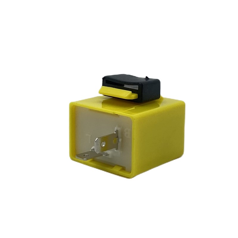 LK 2Pcs 2-Pin Speed Flasher Relay for DC 12V Adjustable