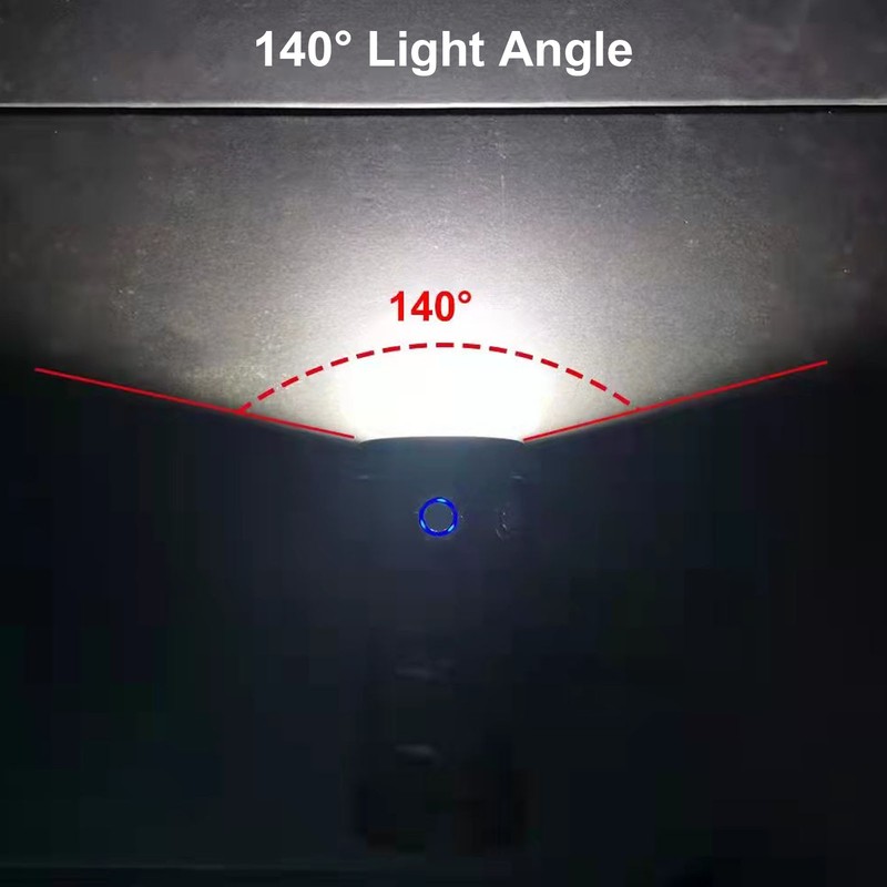 COB LED Diving Flashlight 100m Waterproof Underwater Torch with 3