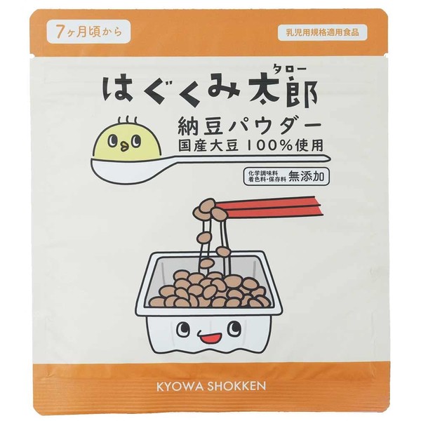 Hagukumi Taro Natto Powder, Baby Food, 2.1 oz (60 g), Made with 100% Domestic Soybeans
