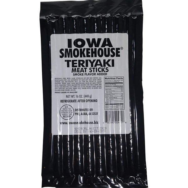 Smoked Meat Sticks (Teriyaki, 16oz)