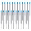 OSDUE 24 x Ballpoint Pen Refills G2 Format, Replaceable Ballpoint