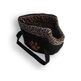 HDP Paw Style Small Pet Carrier Color:Black Size:Small