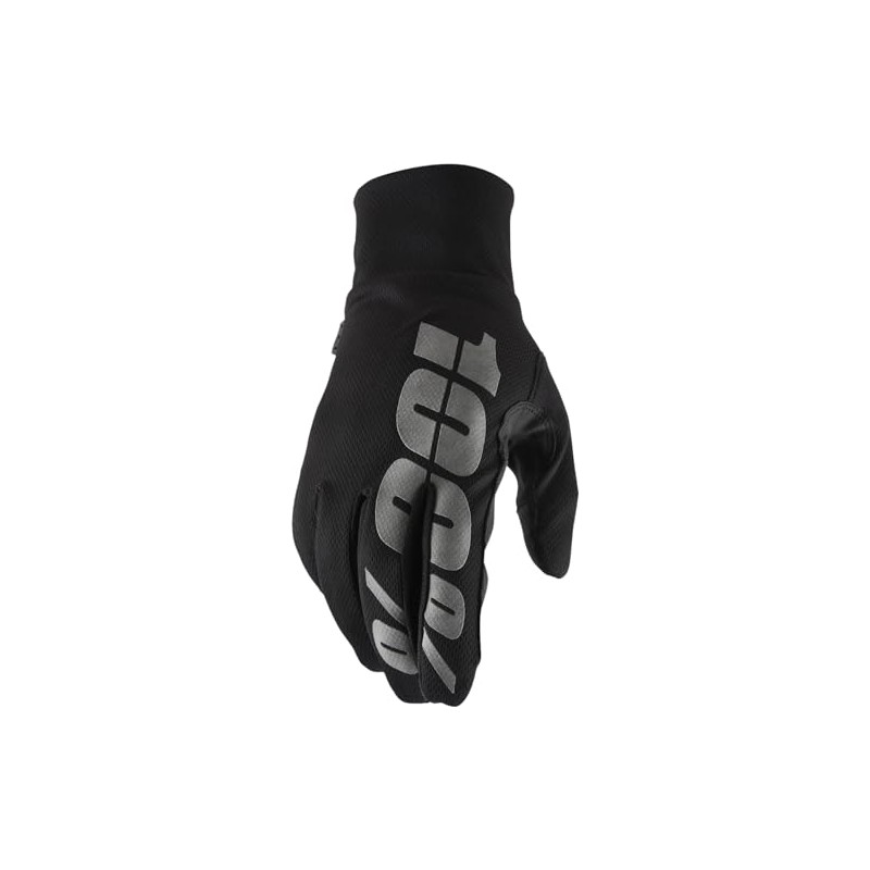 100% Hydromatic WP Cycling Gloves (Black, 2XL)