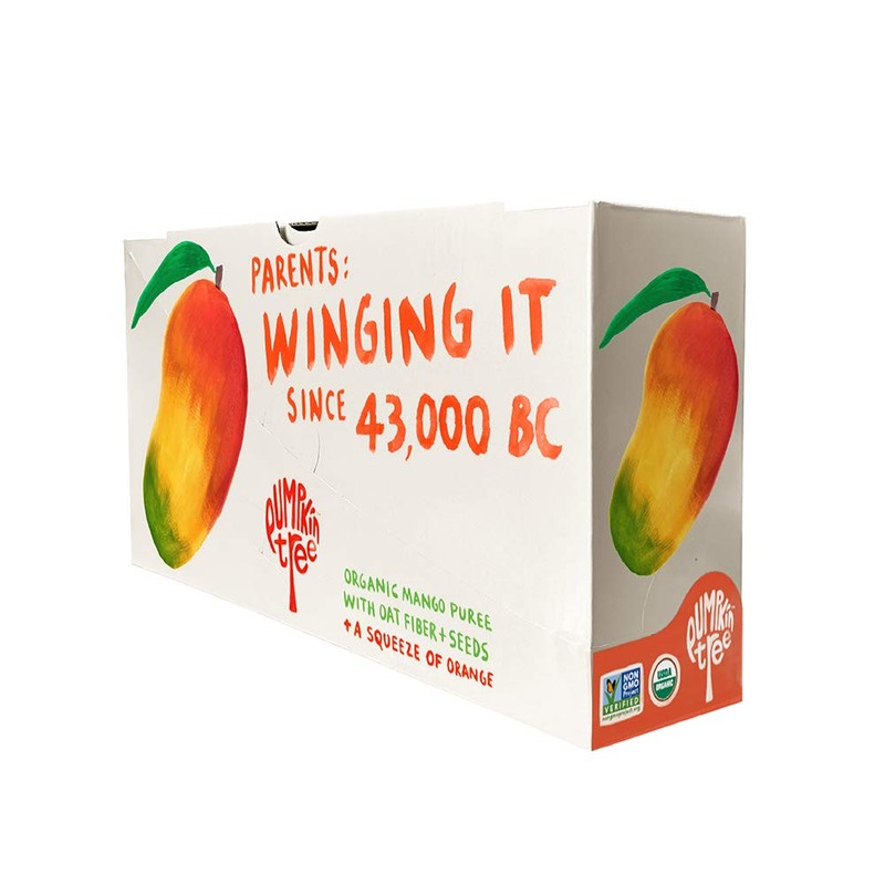 Pumpkin Tree Organics Fruit Snack Packet + Fiber + a