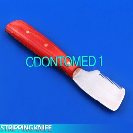 ODM McClellan Style Hand FINE STRIPPING KNIFE Coat Stripper Carding KNIVES