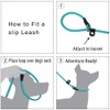 Slip-Lead Dog-Leash Medium-Training Rope - 6ft Foot Big Large Reflective