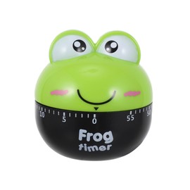 NOLITOY Cartoon Frogs Mechanical Timer Kitchen Countdown Alarm Clock Easy to Use Timer for Cooking for Young Chefs and Parties