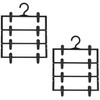 Sawafuji SS-04C-2P Hanger Skirt, Neat, 4 Tiers, Set of 2,
