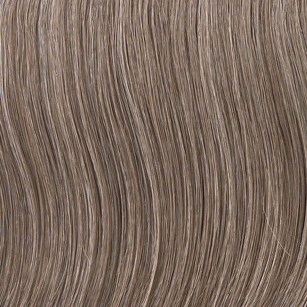 Pony Layered Flip Color Brown Grey - Toni Brattin Hairpieces Reversible Clip On Ponytail 14" Length Changelite 100% Heat Friendly Synthetic Bouncy Layers Natural Healthy Hair Cola de caballo