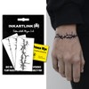 INKARTLINK Semi Permanent Tattoos, 3 Sheets of Small Temporary Tattoos,