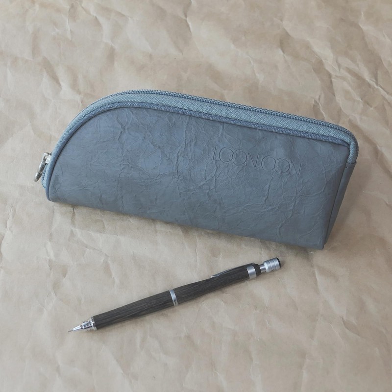 LOONLOON 565 Paper Pencil Case, GRAY, Modern