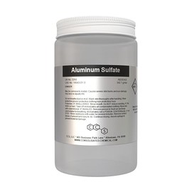 Aluminum Sulfate - High Purity | Industrial-Grade, Multi-Purpose Water Treatment and Gardening Solution (1000 Grams)