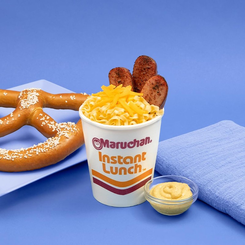 Maruchan Instant Lunch Cheddar Cheese, Ramen Noodle Soup, Microwaveable Meal,