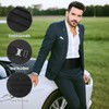 HaiFafafaing 2 Pcs Men's Cumberbund, Adjustable Cummerbund for Men, Tuxedo