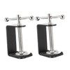 Outanaya 2Pcs C Clamp Table Mounting Clips Durable Retaining Clips