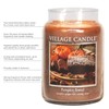 Village Candle Coffee Bean Glass Jar Scented Candle, Large, 21.25