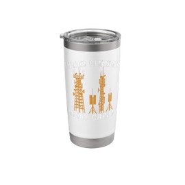 Lineman Tools Tower Climber Gear Tower Climber Stickers Stainless Steel Insulated Tumbler