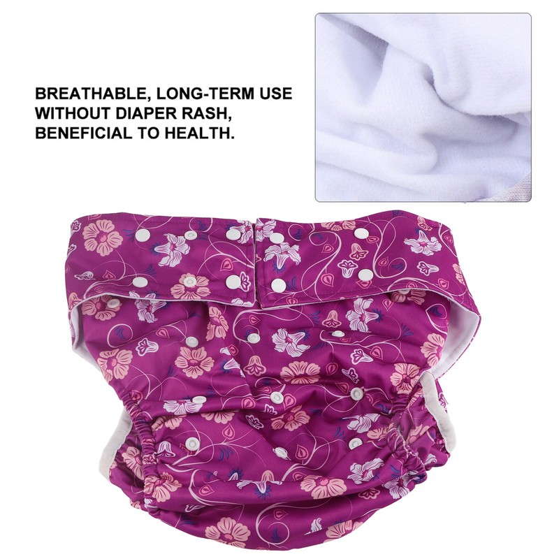 Washable Reusable Adjustable Breathable Anti Leakage Adult Diapers for Elderly