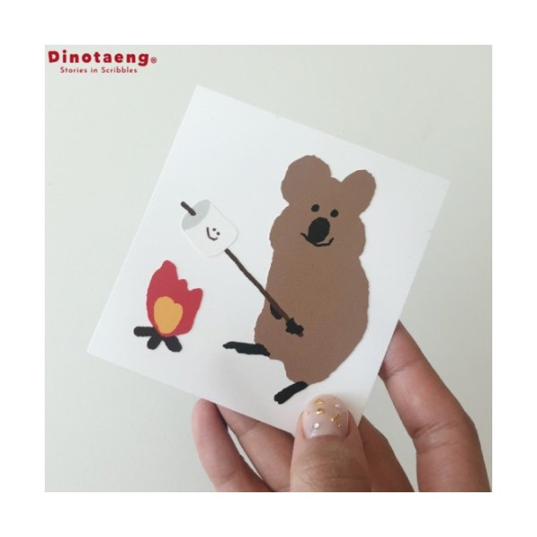 Other DINOTAENG S`more QUOKKA Sticker 1ea