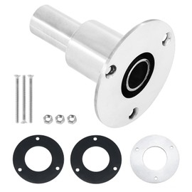 Straight Thru Hull Exhaust Skin Fitting 24mm Tube Pipe Socket Hardware, for Diesel Parking Heaters Stainless Steel 316