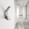 ALPENSTAHL Design Wall Coat Hook Single Coat Hook Metal Coat