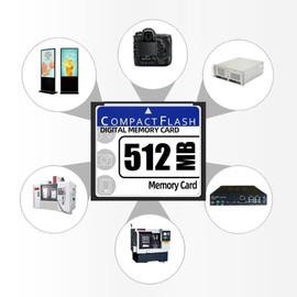 Limnyves 64MB Compact Flash Memory Card for Cameras, Advertising Machines, Industrial Computer Cards