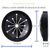 3.5" Kitchen Sink Splash Guard Drain Collar Shock Protection Multifunctional