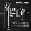 105° Angle Screwdriver Attachment Adapter, Angle Attachment for Cordless Screwdrivers