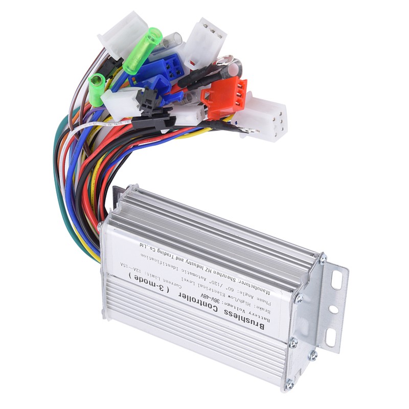 350W Electric Bicycle Brushless Speed Motor Controller for Electric Scooter36V-48V