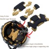 Tactical ACH Helmet Pads Kits Double Layer Buffer Memory Foam