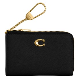 Coach Women's Essential L Zip Key CASE Accessory-Travelers Card Sleeves, B4/Black
